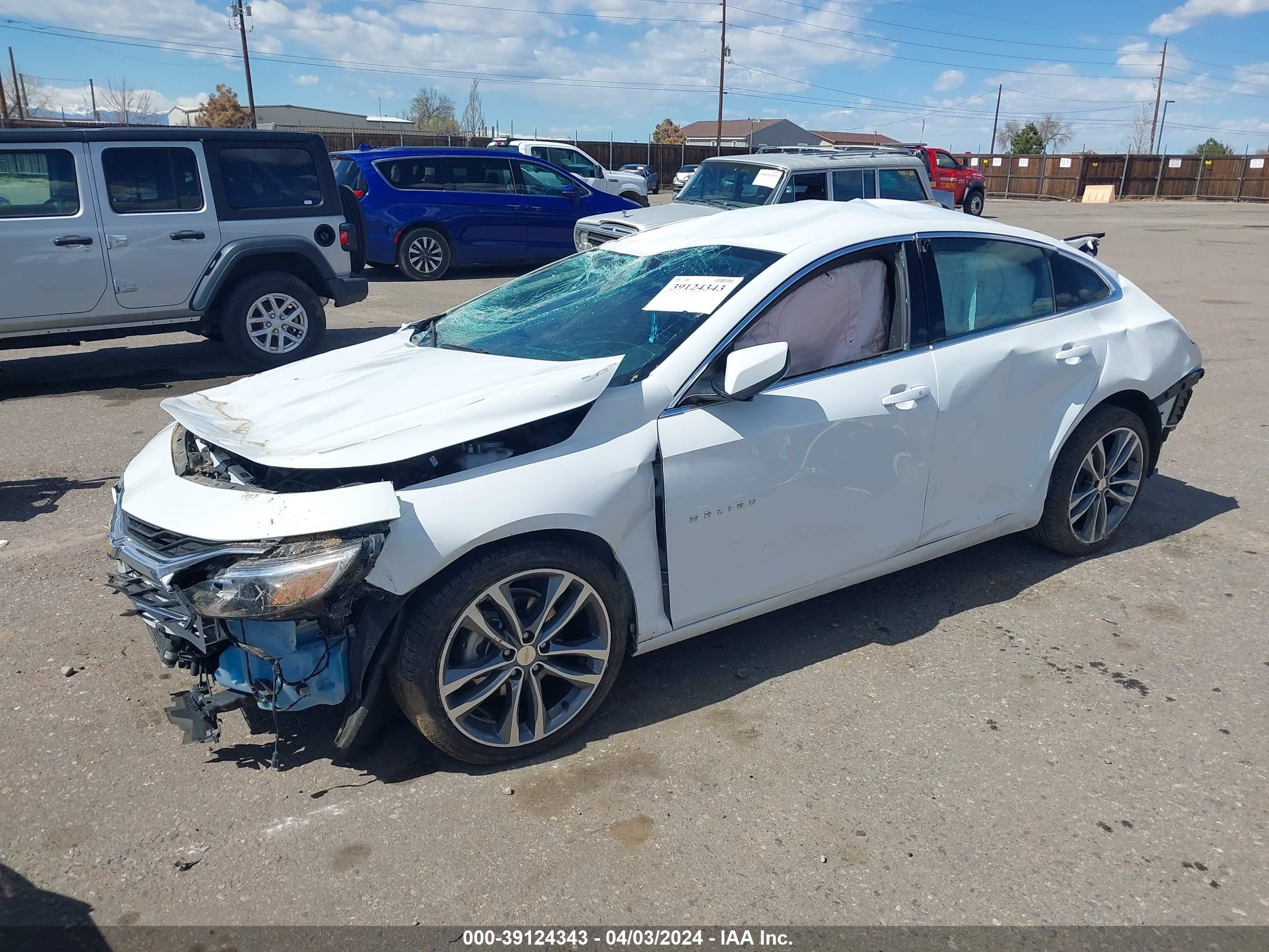 Photo 1 VIN: 1G1ZD5ST4NF161027 - CHEVROLET MALIBU 