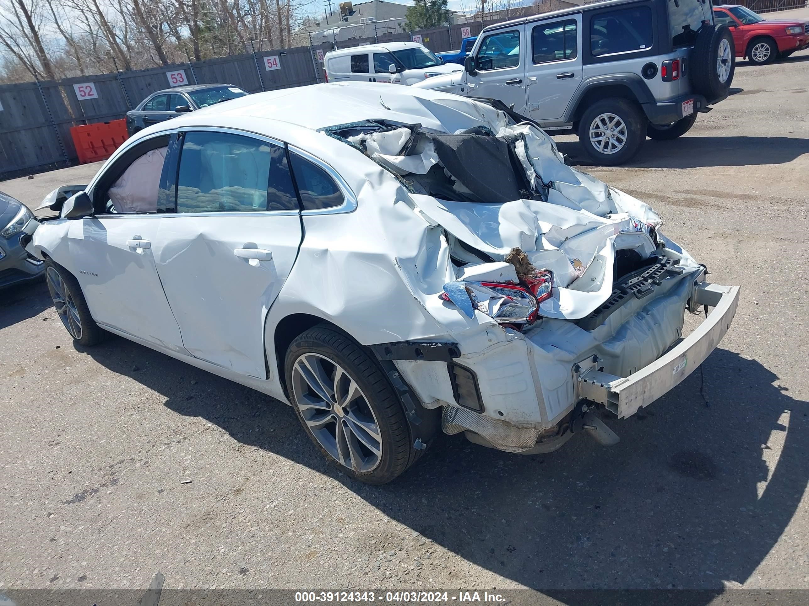 Photo 2 VIN: 1G1ZD5ST4NF161027 - CHEVROLET MALIBU 