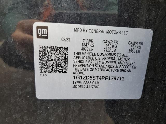 Photo 11 VIN: 1G1ZD5ST4PF179711 - CHEVROLET MALIBU LT 