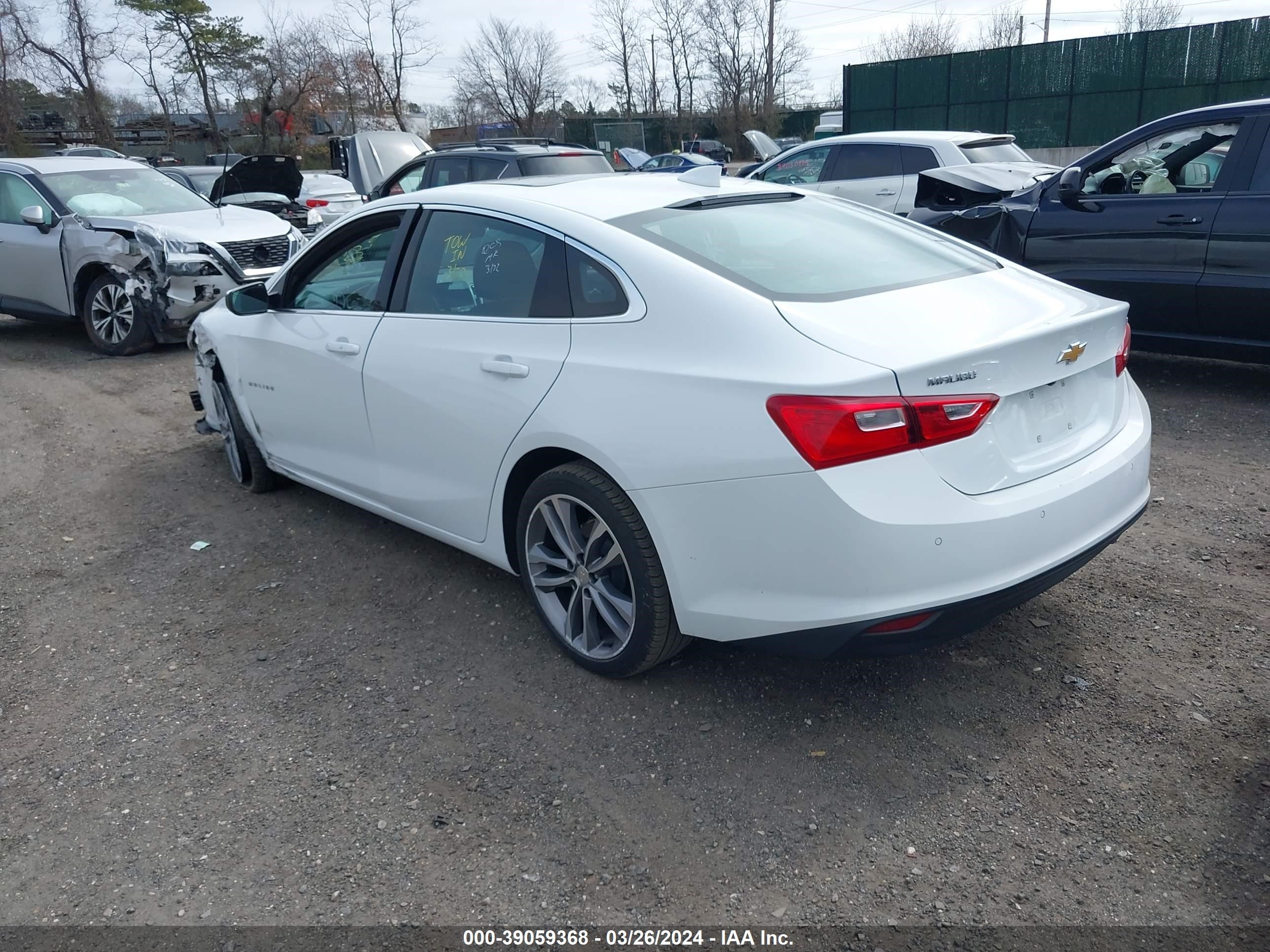 Photo 2 VIN: 1G1ZD5ST4PF227451 - CHEVROLET MALIBU 