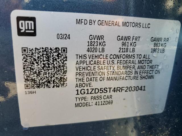 Photo 11 VIN: 1G1ZD5ST4RF203041 - CHEVROLET MALIBU LT 