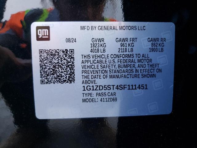 Photo 11 VIN: 1G1ZD5ST4SF111451 - CHEVROLET MALIBU LT 