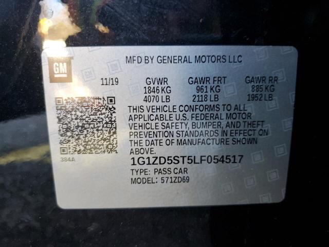 Photo 11 VIN: 1G1ZD5ST5LF054517 - CHEVROLET MALIBU LT 