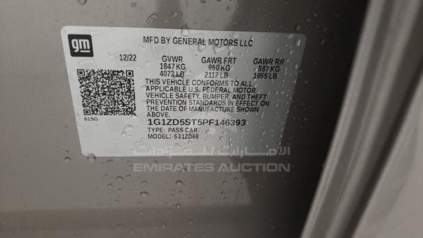 Photo 1 VIN: 1G1ZD5ST5PF146393 - CHEVROLET MALIBU 