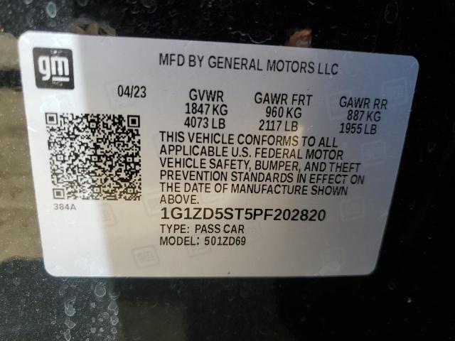 Photo 11 VIN: 1G1ZD5ST5PF202820 - CHEVROLET MALIBU 