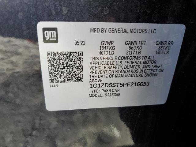 Photo 11 VIN: 1G1ZD5ST5PF216653 - CHEVROLET MALIBU LT 