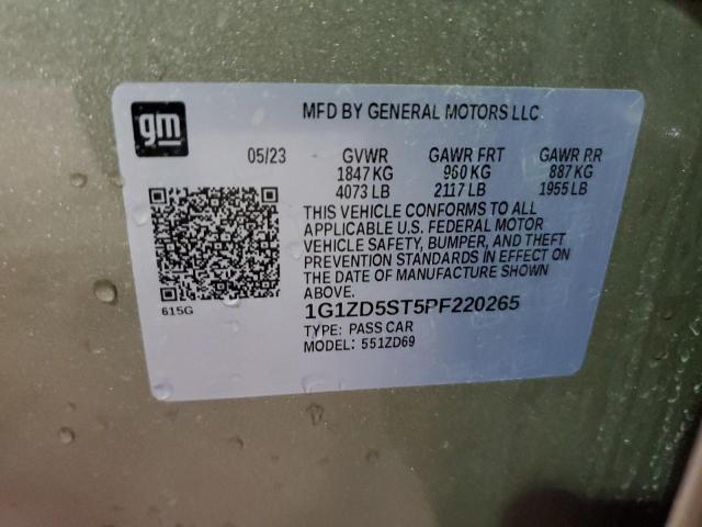 Photo 11 VIN: 1G1ZD5ST5PF220265 - CHEVROLET MALIBU LT 