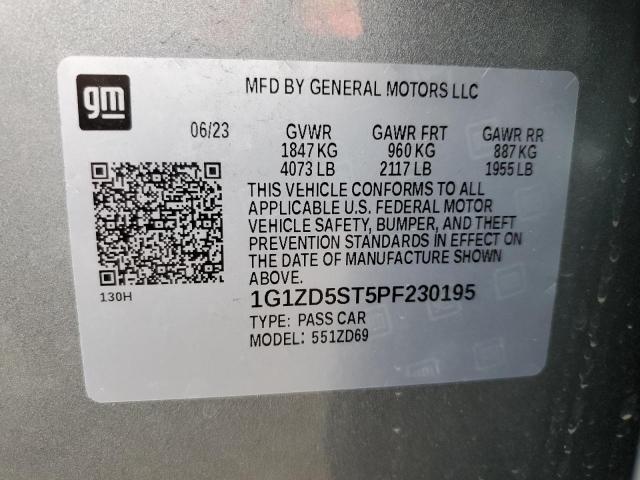 Photo 12 VIN: 1G1ZD5ST5PF230195 - CHEVROLET MALIBU 