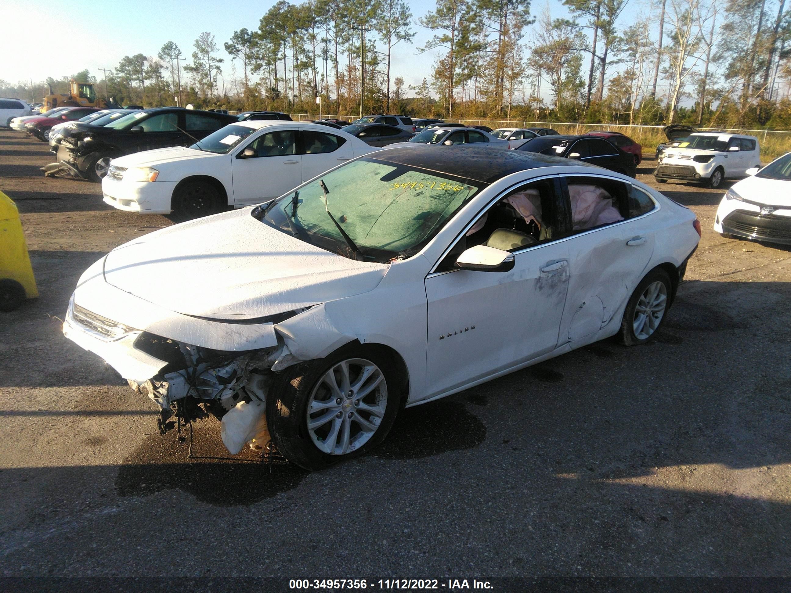 Photo 1 VIN: 1G1ZD5ST6JF207841 - CHEVROLET MALIBU 