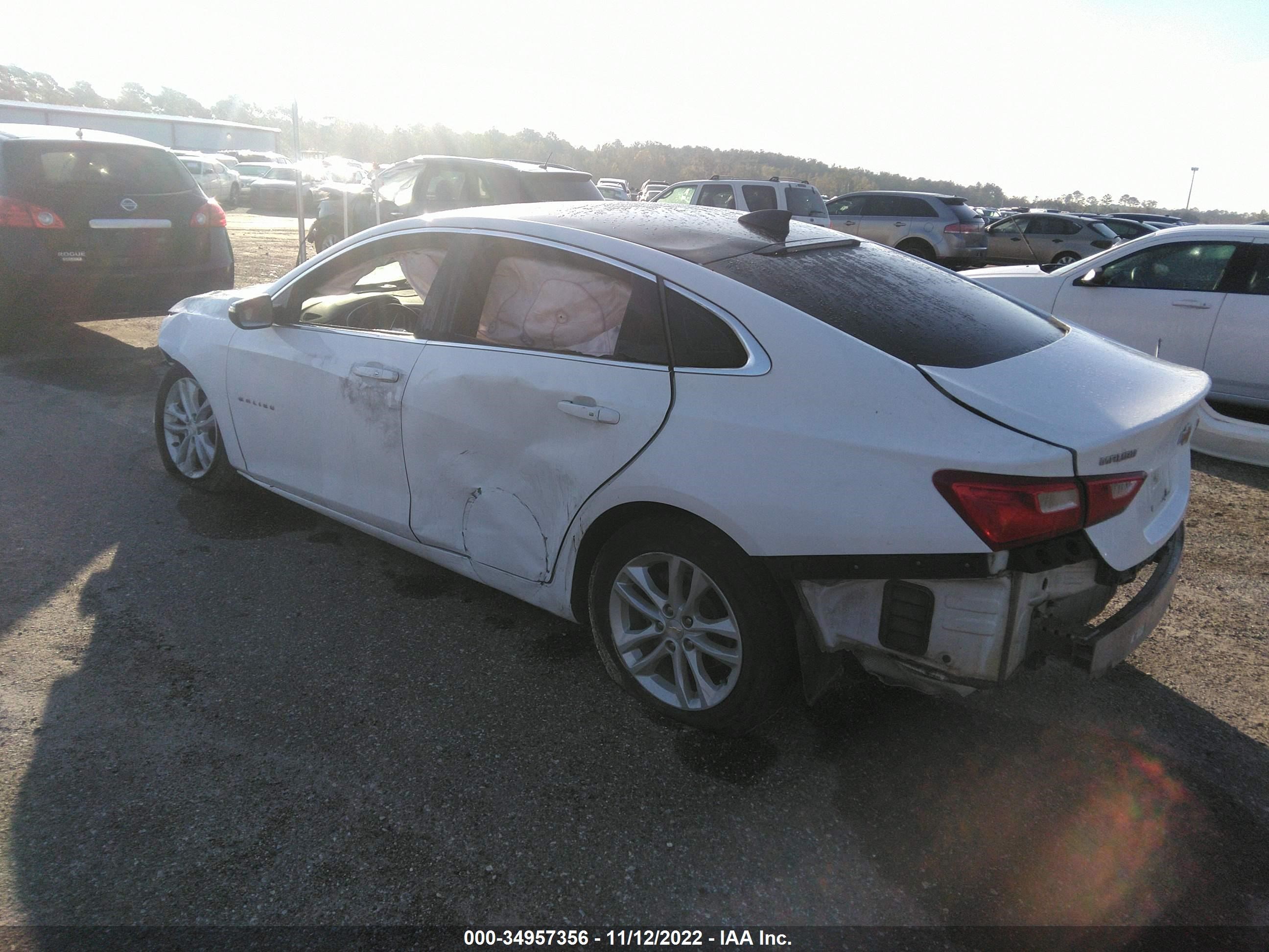 Photo 2 VIN: 1G1ZD5ST6JF207841 - CHEVROLET MALIBU 