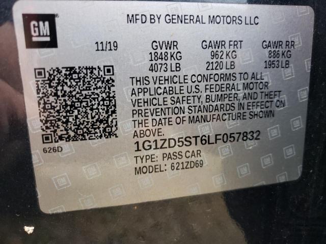 Photo 12 VIN: 1G1ZD5ST6LF057832 - CHEVROLET MALIBU 