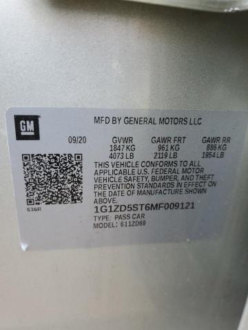 Photo 11 VIN: 1G1ZD5ST6MF009121 - CHEVROLET MALIBU LT 