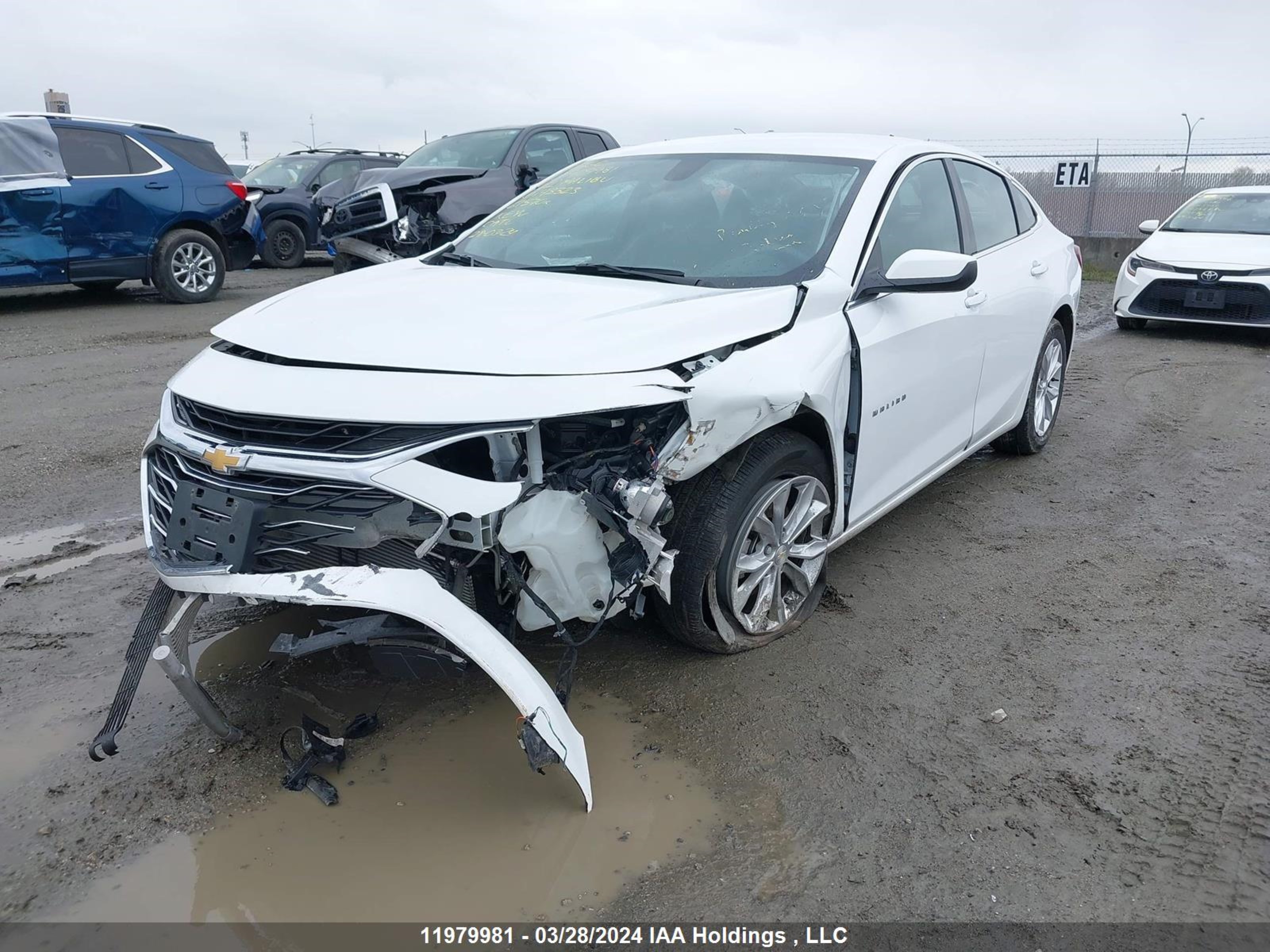 Photo 1 VIN: 1G1ZD5ST6NF143323 - CHEVROLET MALIBU 