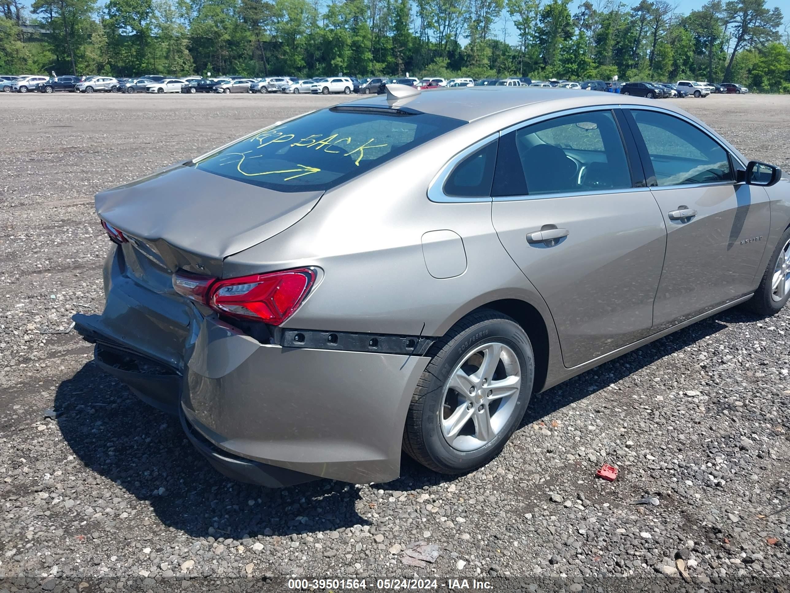 Photo 3 VIN: 1G1ZD5ST6NF150921 - CHEVROLET MALIBU 