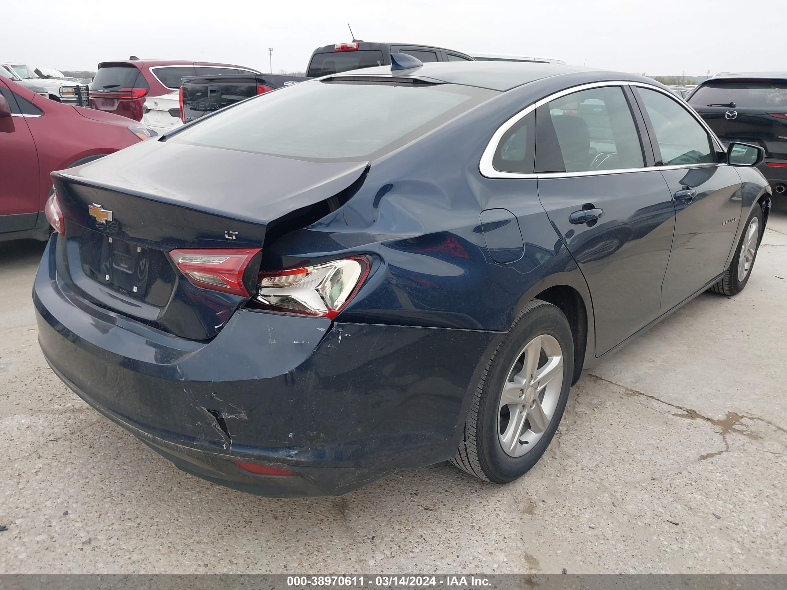 Photo 3 VIN: 1G1ZD5ST6NF171395 - CHEVROLET MALIBU 