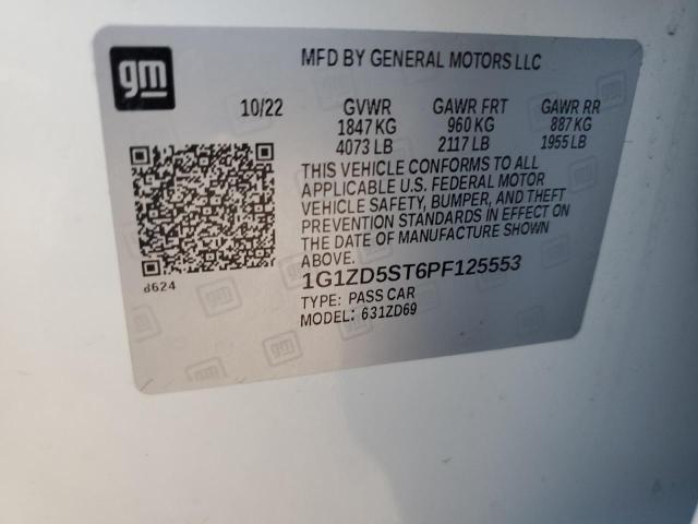 Photo 11 VIN: 1G1ZD5ST6PF125553 - CHEVROLET MALIBU 