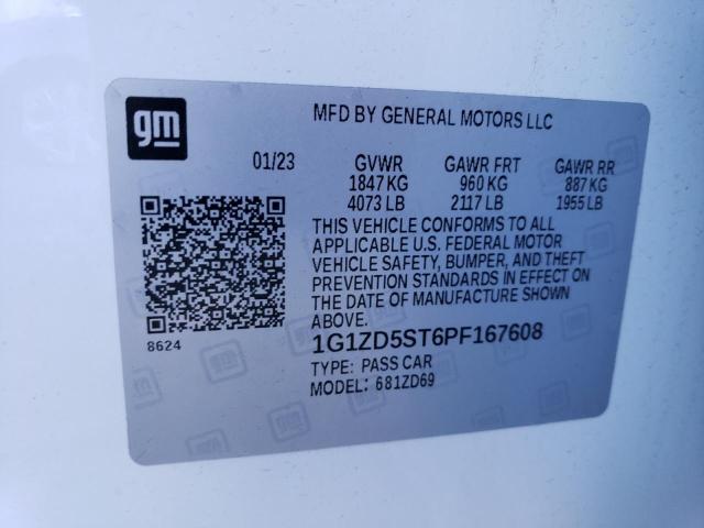 Photo 12 VIN: 1G1ZD5ST6PF167608 - CHEVROLET MALIBU 