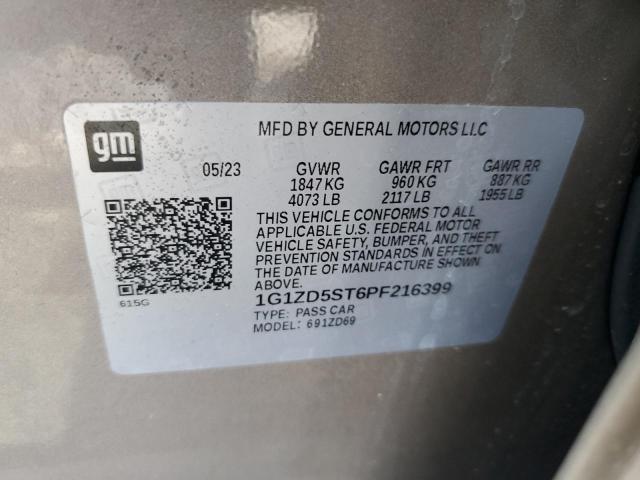 Photo 11 VIN: 1G1ZD5ST6PF216399 - CHEVROLET MALIBU LT 