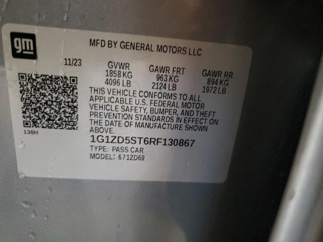 Photo 11 VIN: 1G1ZD5ST6RF130867 - CHEVROLET MALIBU LT 