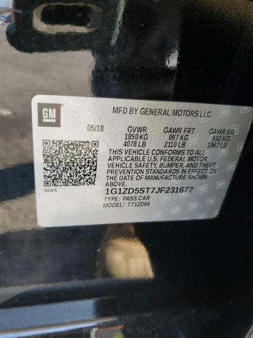 Photo 11 VIN: 1G1ZD5ST7JF231677 - CHEVROLET MALIBU 