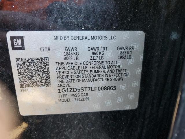 Photo 11 VIN: 1G1ZD5ST7LF008865 - CHEVROLET MALIBU LT 