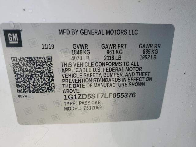 Photo 11 VIN: 1G1ZD5ST7LF055376 - CHEVROLET MALIBU 