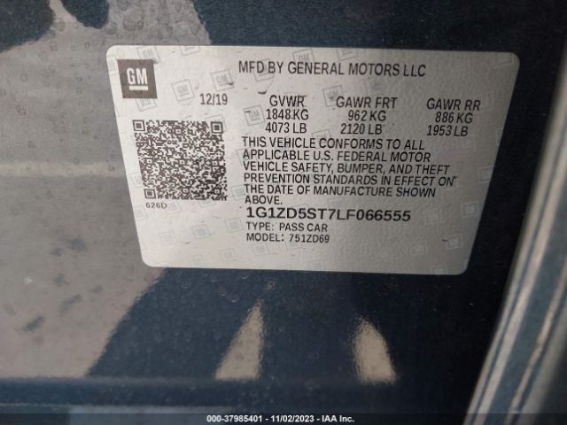 Photo 8 VIN: 1G1ZD5ST7LF066555 - CHEVROLET MALIBU 