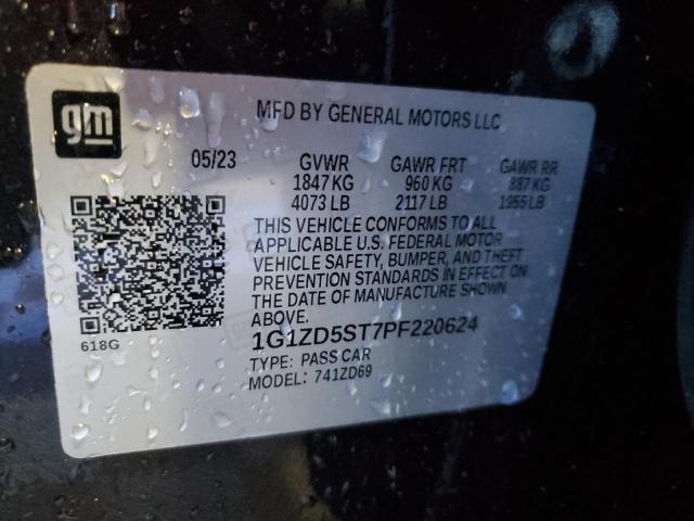 Photo 12 VIN: 1G1ZD5ST7PF220624 - CHEVROLET MALIBU LT 