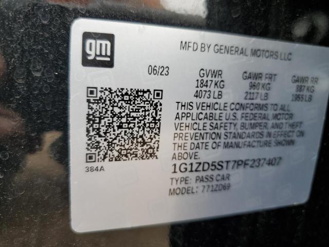 Photo 11 VIN: 1G1ZD5ST7PF237407 - CHEVROLET MALIBU LT 