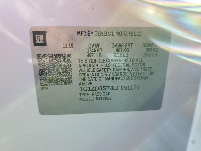 Photo 11 VIN: 1G1ZD5ST8LF051174 - CHEVROLET MALIBU 