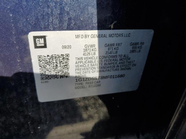 Photo 11 VIN: 1G1ZD5ST8MF011680 - CHEVROLET MALIBU LT 