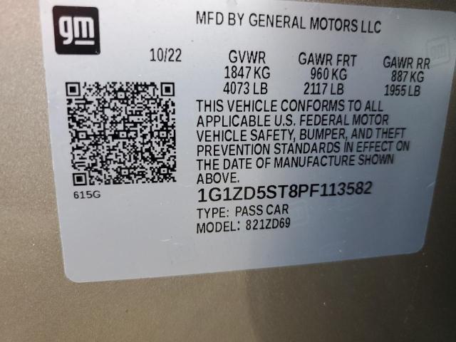 Photo 11 VIN: 1G1ZD5ST8PF113582 - CHEVROLET MALIBU LT 