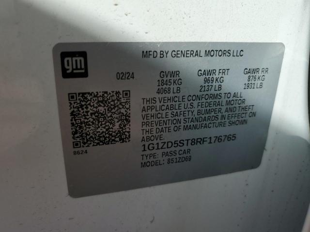 Photo 11 VIN: 1G1ZD5ST8RF176765 - CHEVROLET MALIBU LT 