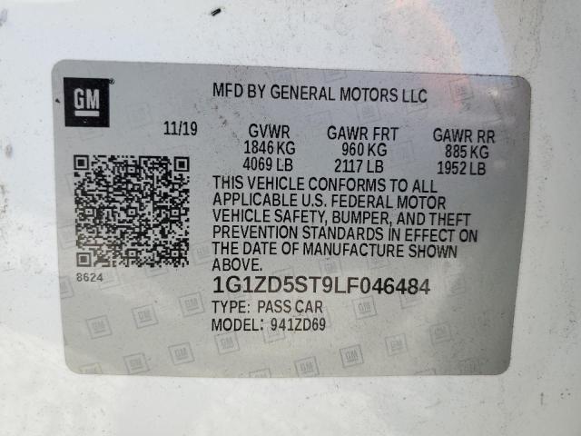 Photo 11 VIN: 1G1ZD5ST9LF046484 - CHEVROLET MALIBU LT 