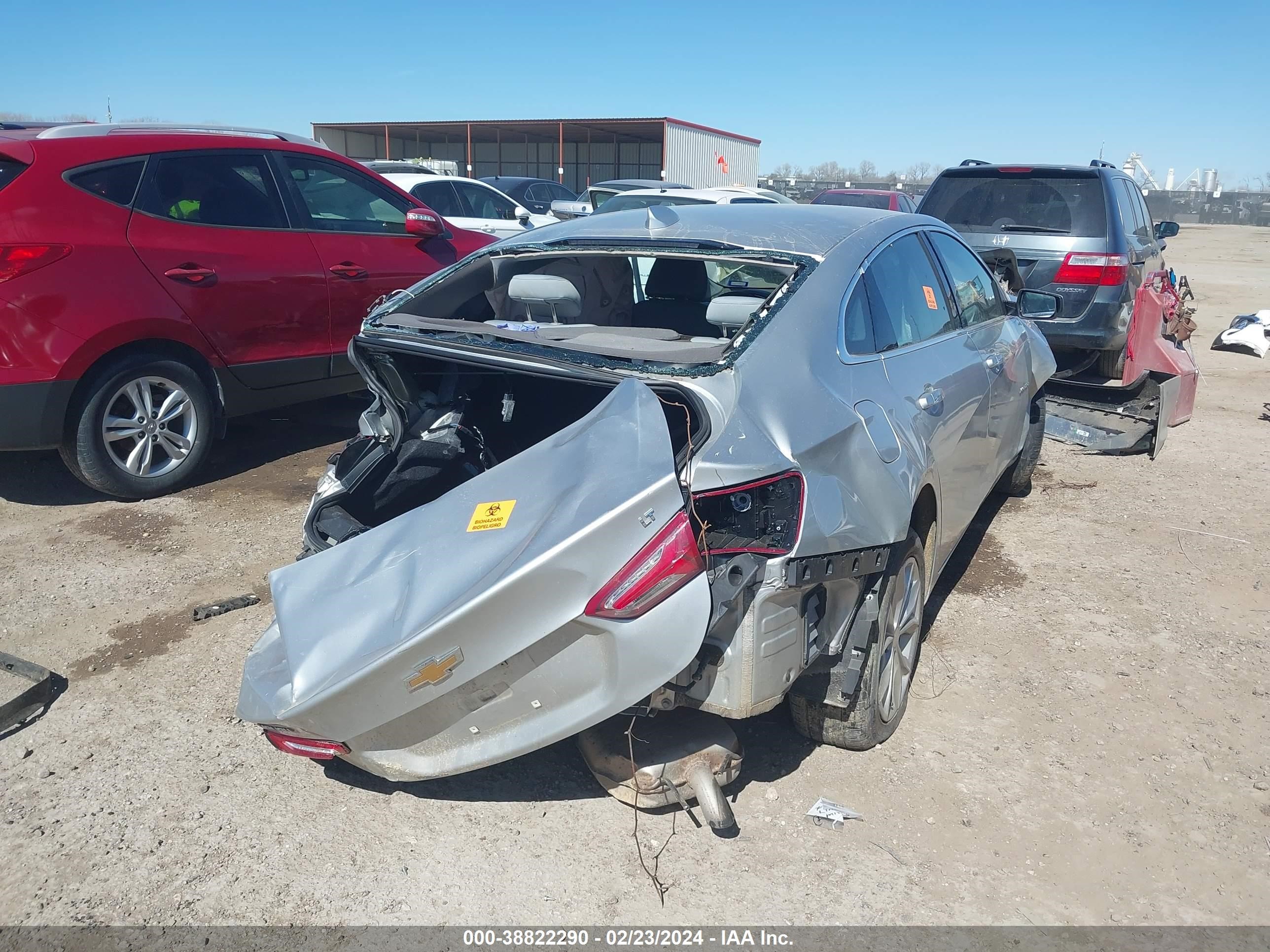 Photo 3 VIN: 1G1ZD5ST9LF059347 - CHEVROLET MALIBU 