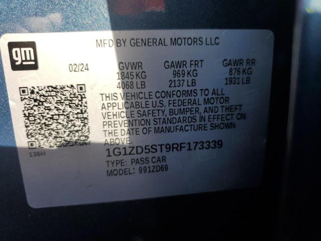 Photo 11 VIN: 1G1ZD5ST9RF173339 - CHEVROLET MALIBU LT 