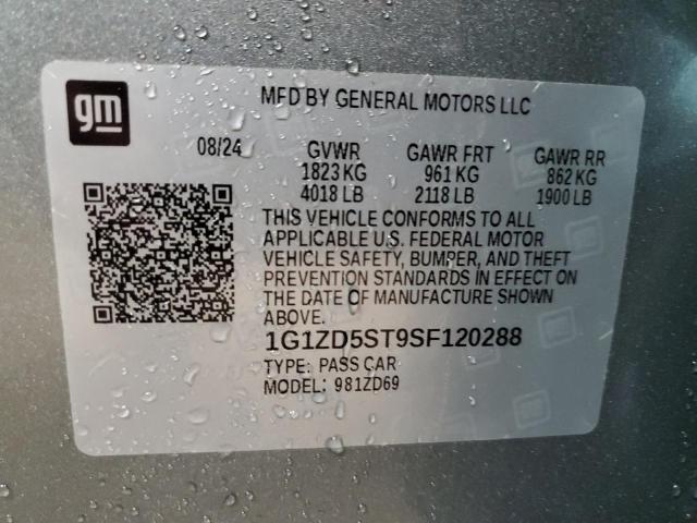 Photo 12 VIN: 1G1ZD5ST9SF120288 - CHEVROLET MALIBU LT 