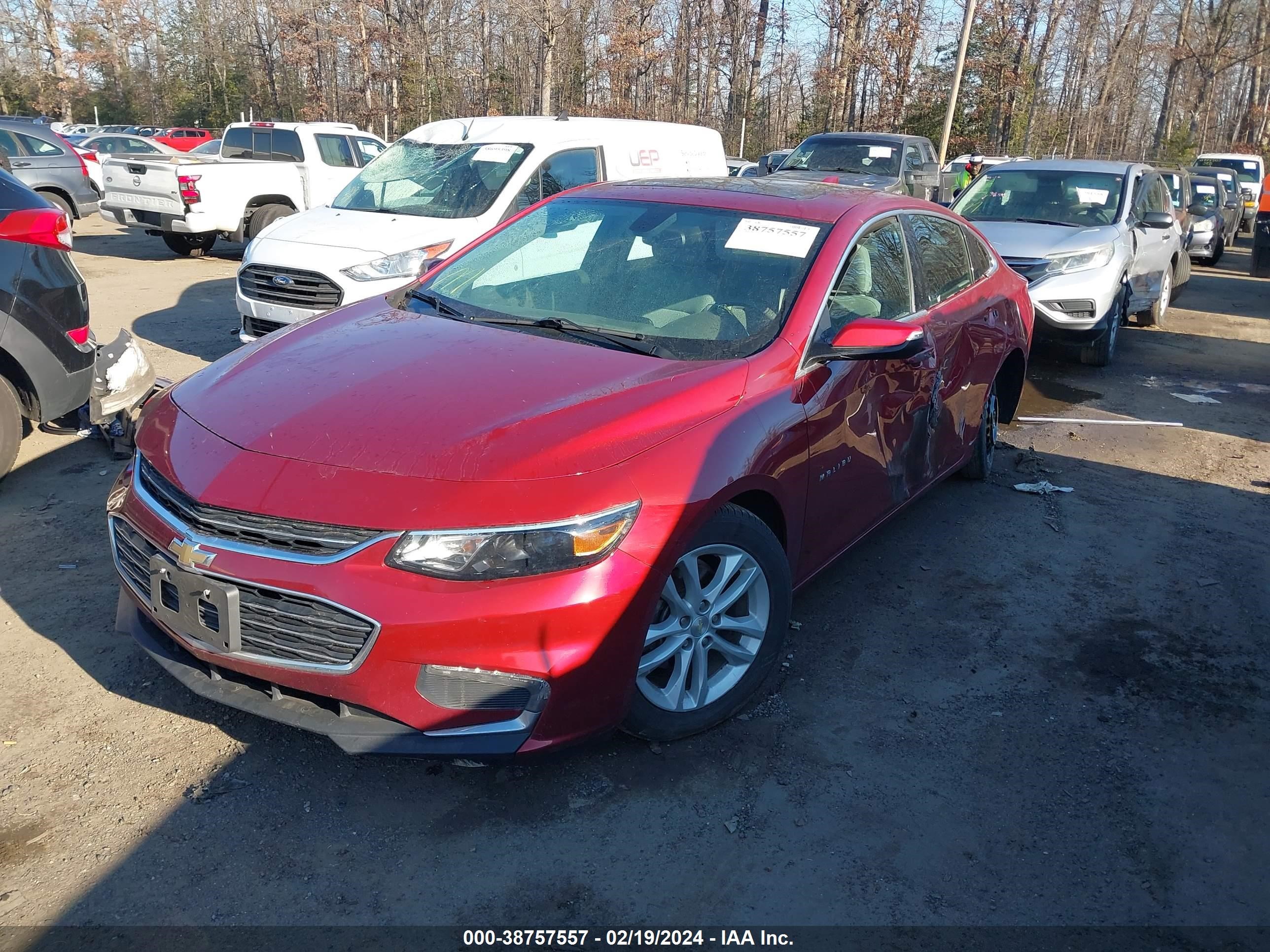 Photo 1 VIN: 1G1ZD5STXJF190204 - CHEVROLET MALIBU 