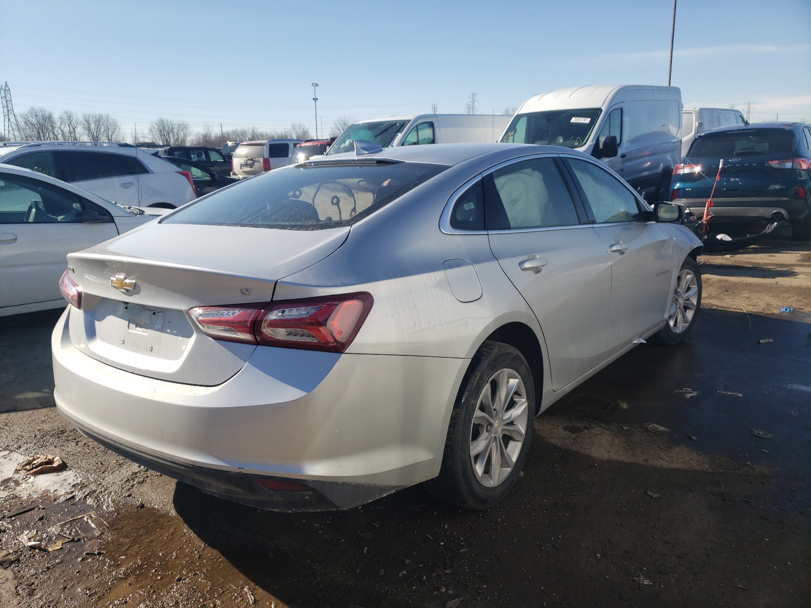 Photo 3 VIN: 1G1ZD5STXLF005569 - CHEVROLET MALIBU LT 