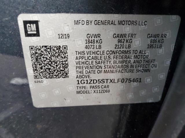 Photo 11 VIN: 1G1ZD5STXLF075461 - CHEVROLET MALIBU LT 