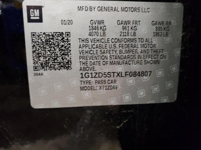 Photo 11 VIN: 1G1ZD5STXLF084807 - CHEVROLET MALIBU LT 