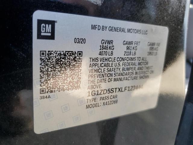 Photo 11 VIN: 1G1ZD5STXLF123444 - CHEVROLET MALIBU LT 