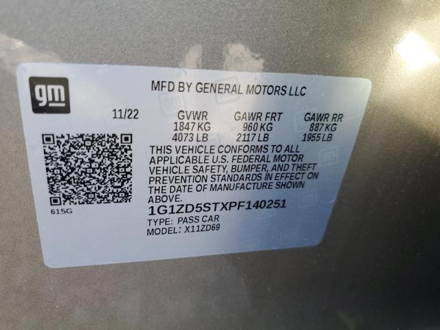 Photo 11 VIN: 1G1ZD5STXPF140251 - CHEVROLET MALIBU LT 