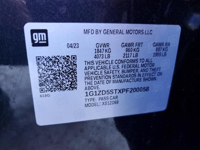 Photo 12 VIN: 1G1ZD5STXPF200058 - CHEVROLET MALIBU LT 