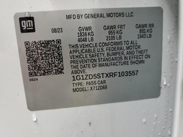 Photo 12 VIN: 1G1ZD5STXRF103557 - CHEVROLET MALIBU LT 