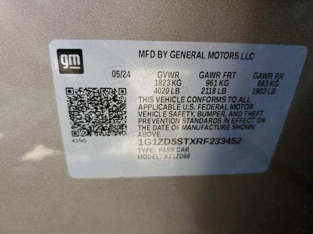 Photo 11 VIN: 1G1ZD5STXRF233452 - CHEVROLET MALIBU LT 