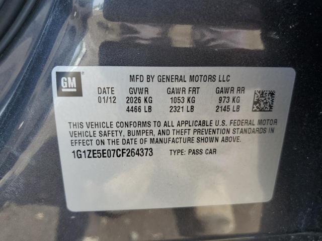 Photo 11 VIN: 1G1ZE5E07CF264373 - CHEVROLET MALIBU LTZ 