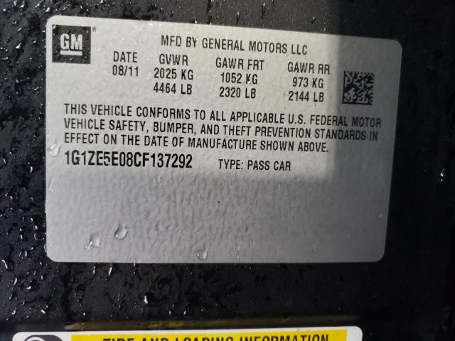 Photo 11 VIN: 1G1ZE5E08CF137292 - CHEVROLET MALIBU LTZ 