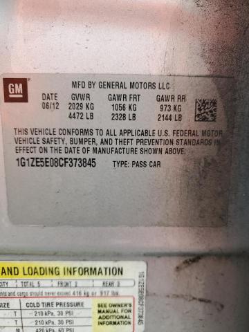 Photo 12 VIN: 1G1ZE5E08CF373845 - CHEVROLET MALIBU LTZ 