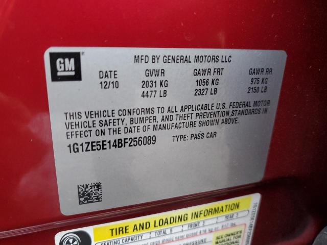 Photo 11 VIN: 1G1ZE5E14BF256089 - CHEVROLET MALIBU LTZ 